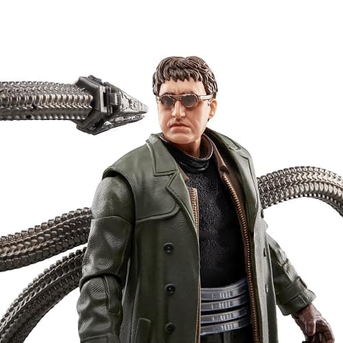 Marvel Legends Series Doc Ock, Spider-Man: No Way Home Collectible, Deluxe 6-Inch Action Figure, 4 Accessories, Ages 4 and Up thumbnail 2