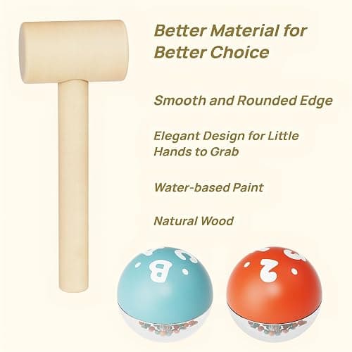 Toddler Toys for 1-2 Year Old Boy, Montessori Toys for 1 Year Old, First Birthday Gifts thumbnail 9