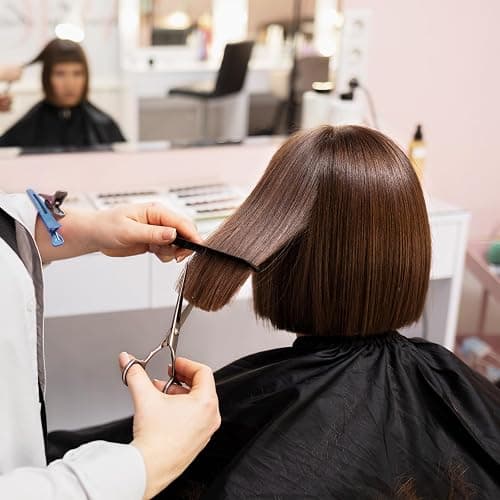 3 Pcs Haircut Cape Shorty Hair Dye Cape Adjustable Neck Makeup Apron Salon Hair Cape Barber Capes Hair Cut Capes for Adults thumbnail 5