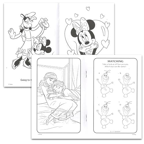 24 Pack Small Coloring Books for Kids Ages 4-8, 2-4 - Bulk Coloring Bundle Classroom Rewards, Prizes, PreK Kindergarten Party Favors with Disney, Nick, More | Mini Activity Books for Boys, Girls thumbnail 6