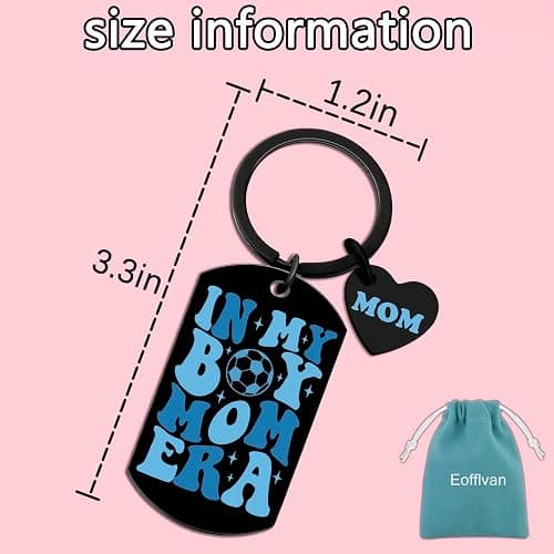 Boy Mom Gifts First Time Mom Stocking Stuffers Gifts Keychain For Women Best Gift For Expecting Moms Mothers Day To Be Pregnant Moms New Mommy Of Boys Mama Gift thumbnail 2