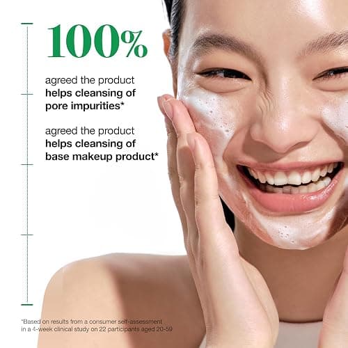 Anua Heartleaf Quercetinol Pore Deep Cleansing Foam, Face wash for Pore Refining Cleanser, Hydrating Daily Facial Cleanser For Double Cleansing, Gentle Foaming with BHA, Korean Skincare, 5.07 fl.oz. thumbnail 5