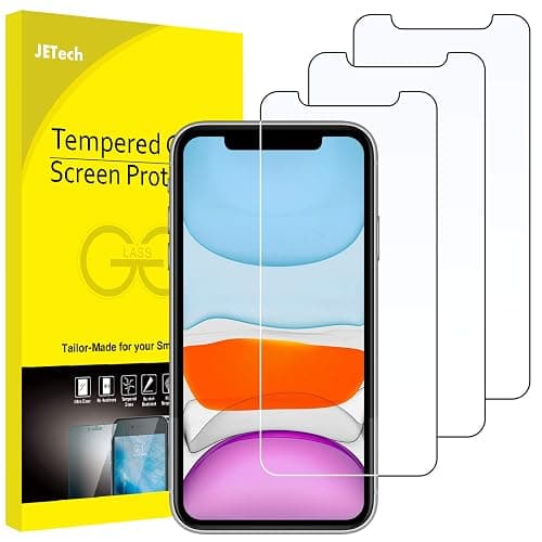 JETech Screen Protector for iPhone XR 3 pc - Image 1