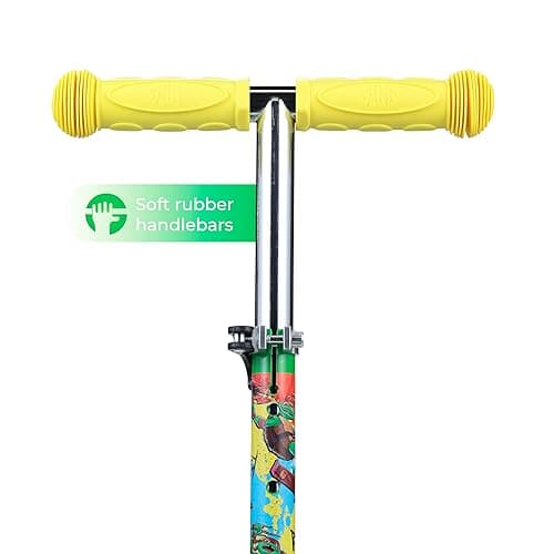 Scooter for Kids Ages 3-5 - Extra Wide Deck & Light Up Wheels, Self Balancing Kids Toys for Boys & Girls, Choose Your Favorite Character - TMNT thumbnail 5