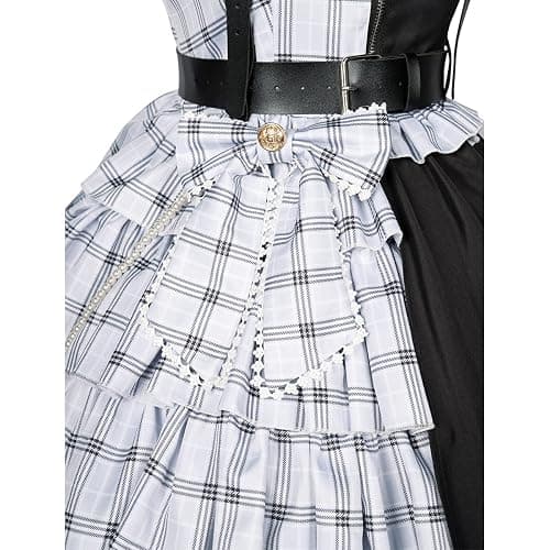 ZZEQYG Womens Girls Kawaii Lolita Gothic Dress Anime Broken Doll Costume Lockable Dress thumbnail 6