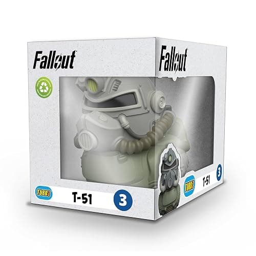 TUBBZ Boxed Edition T-51 Collectable Vinyl Rubber Duck Figure - Official Fallout Merchandise - Thriller TV & Video Games thumbnail 3