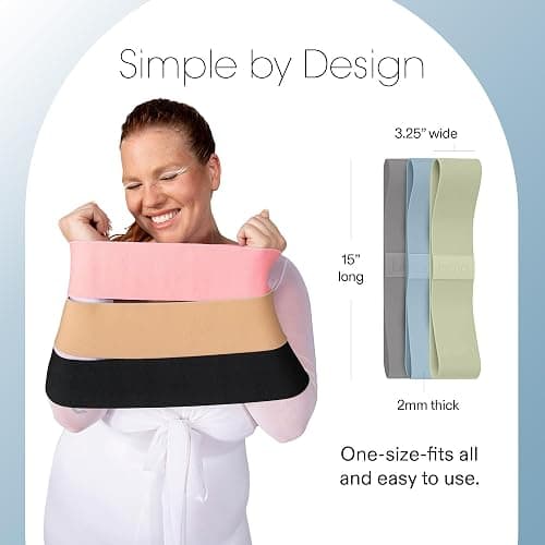 Bala Booty Bands Resistance Bands for Women & Men - Elastic Exercise Bands for Working Out - Wrist, Ankle, Legs & Booty Bands - Workout Resistance Bands for Yoga, Pilates, Strength Training thumbnail 4