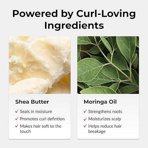 Love Ur Curls - Shampoo & Conditioner Set with All in One Curl Cream Styler for Kinky & Coily Hair, 3 Step System for Repair and Moisturizing thumbnail 8