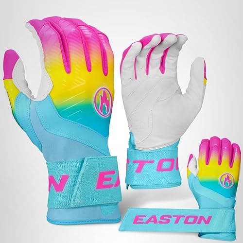 Easton | Walk-Off Ethos Locked-in Baseball Batting Gloves | Compression Wrist Strap | Youth Sizes | Multiple Colors thumbnail 10