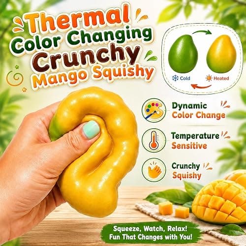 4 PCS Crunchy Butter, Peanut, Soap, Mango Squishy Box, Soft Squishy Toy For Anxiety & Stress Relief, Gifts for Kids & Adults. thumbnail 4