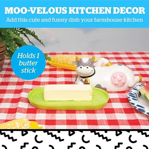 BigMouth Inc Udderly Buttery Butter Dish thumbnail 3