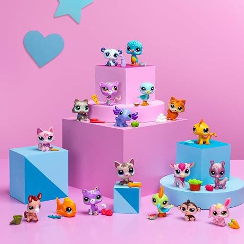 Littlest Pet Shop - Pet Surprise Display, 18 Pet Collector Set - Series 2 - LPS Gen 7, Authentic Mystery Figures, Surprise Collectible Kidult Toy, Girls, Boys, Kids, Tweens Ages 4+ thumbnail 2