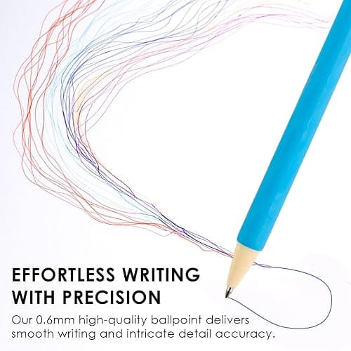 Grabie Erasable Gel Pens, Medium Point 0.7 mm Erasable Pens, Make Mistakes Disappear for Drawing Writing Planner, Pack of 36 Assorted Colors thumbnail 7