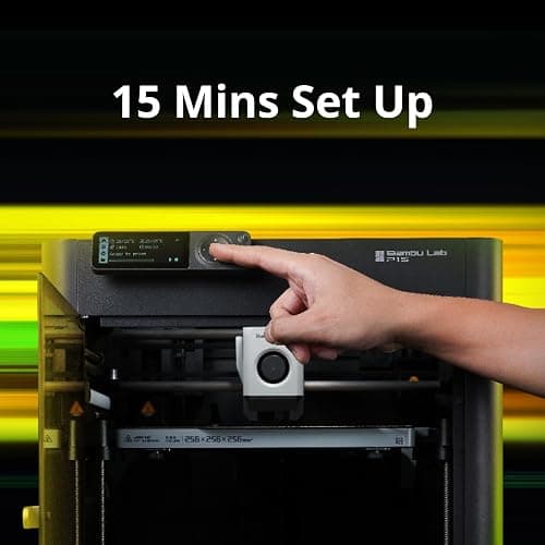 Bambu Lab P1S Combo, P1S 3D Printer and AMS, Multi-Color 3D Printing | MakerWorld Model Library, Multi-Color 3D Printing,High Speed & Precision CoreXY 3D Printer,Auto Bed Leveling, Ready-to-Use thumbnail 6