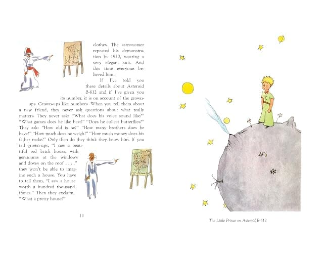 The Little Prince Deluxe Edition: The Timeless Classic with a Touch of Wonder, Experience the Beauty of Seeing with the Heart (Mariner Classics) thumbnail 3