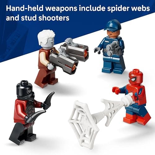 LEGO Marvel Spider-Man Prison Transport Chase - Super Hero Building Toy for Boys & Girls, Ages 8+ - Includes 4 Minifigures - Spider-Man Toy for Fans - Gift for Birthdays - 76349 thumbnail 6