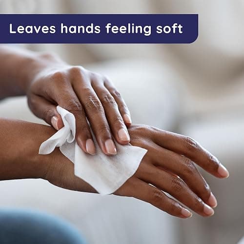Wet Ones Antibacterial Hand Wipes, Fresh Scent, 20 Wipes (Pack of 10) | Travel pack hand sanitizer wipes, Made with aloe, Hypoallergenic, Paraben free, No sticky residue thumbnail 3