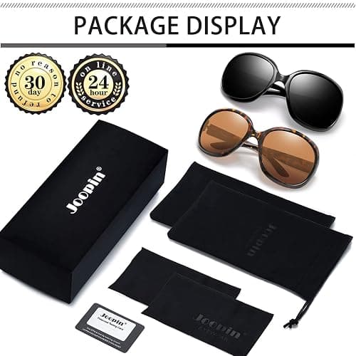 Joopin Oversized Sunglasses Womens Trendy Polarized Large Driving Sun Glasses Ladies UV Protective Big Sunnies Shades thumbnail 6