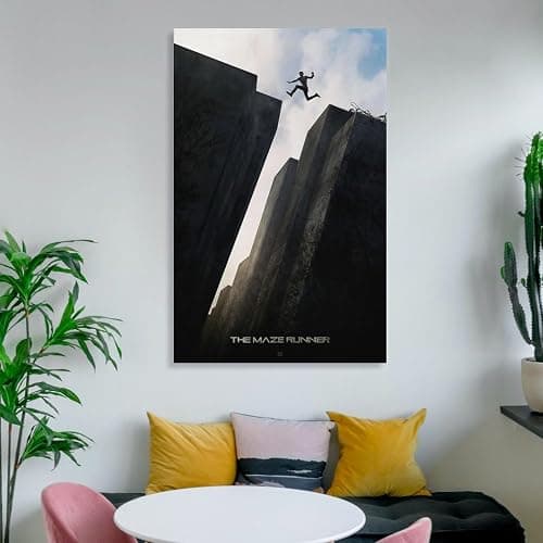 The Maze Runner Science Fiction Action Thriller Movie Poster (5) Poster Decorative Painting Canvas Wall Art Living Room Posters Bedroom Painting 12x18inch(30x45cm) - 12x18inch(30x45cm) - Unframe-style thumbnail 6