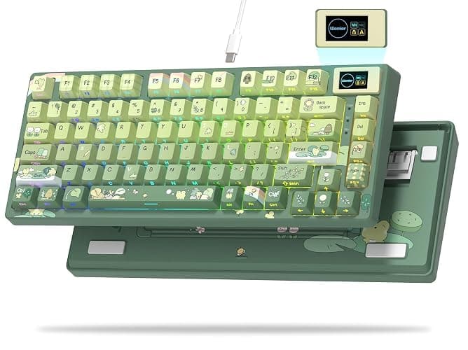 [Keyboard] Green w/ Plants - Image 1