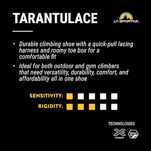 SIZE 10 La Sportiva Mens Tarantulace Rock Climbing Shoes thumbnail 8