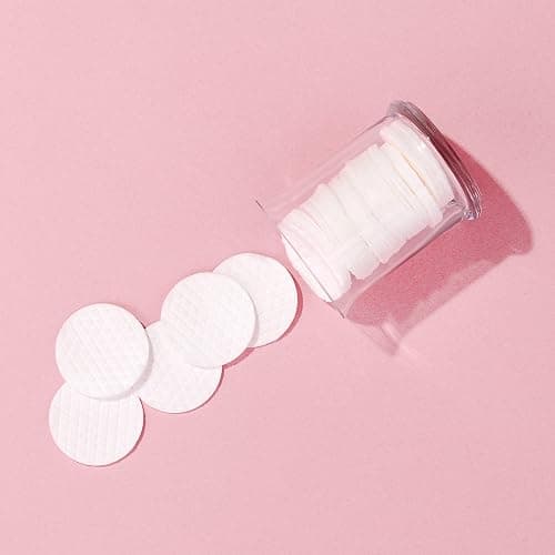 Diane Multi-Layer Cotton Rounds, 300 Count Bulk Pack, 100% Pure Cotton, Premium, Hypoallergenic, Biodegradable, Strong and Durable Makeup and Nail Polish Removal Wipes thumbnail 4