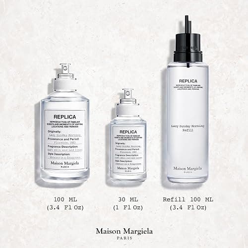 Maison Margiela - Replica - Lazy Sunday Morning Eau de Toilette - Fresh & Floral Fragrance - With Lily of the Valley, Iris Accord & White Musks Accord thumbnail 5