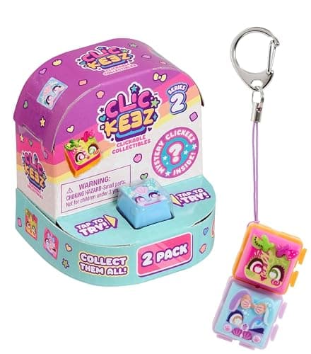 Clickeez Clickable Collectibles Mystery Fidget Toy, Series 2, 2 Pack, Ages 6+ - Image 1