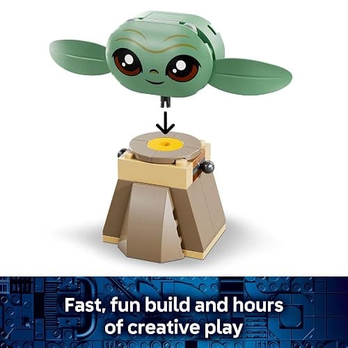 LEGO Star Wars Grogu’s Homestead Building Toy for Boys & Girls - The Mandalorian Pretend Play Set W/Sorgan Frog & Poseable Grogu Figures for Preschool Kids, Ages 4+ - Gift Idea for Birthdays - 75443 thumbnail 3
