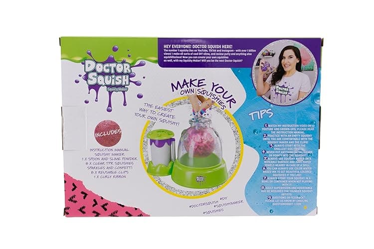 Doctor Squish Squishy Maker Station | DIY Make Your Squishies Kit | All Inclusive with Sparkles & Slime Powder | Ages 8 & Up thumbnail 12