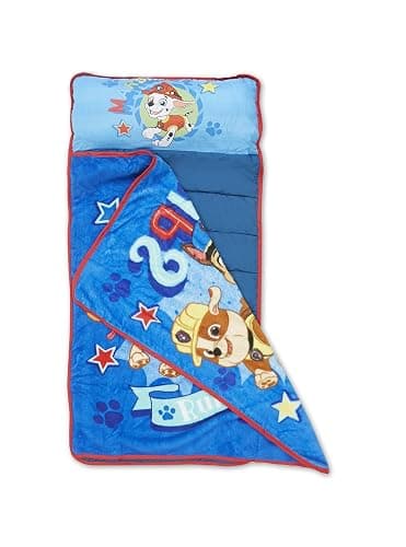 Paw Patrol We're a Team Nap-Mat Set– Quilted Nap Mat with Built-in Pillow and Plush Blanket – Portable Nap Mat for Daycare, Preschool, Sleepovers & Travel – for Boys or Girls Ages 3+ thumbnail 3
