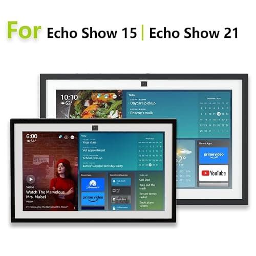 Nuyoah Wall Mount for Echo Show 15, Echo Show 21 Wall Mounting Bracket with Extension Arm, Swivel Tilt Rotate and Easy to Adjust, Max VESA 100x100mm up to 33lbs thumbnail 2