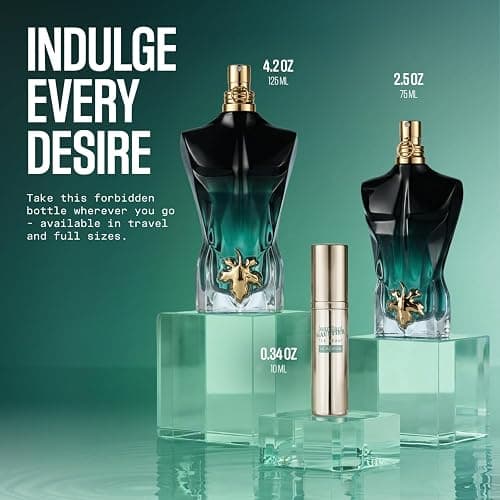 Jean Paul Gaultier Le Beau Le Parfum Intense for Men - Long Lasting Woody Amber Mens Cologne Eau de Parfum with Coconut Wood, Tonka Bean & Sandalwood - Designer Fragrance Spray, 2.5 oz thumbnail 7