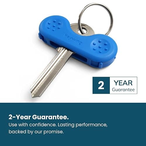 Dext - Keywing Key Turner Aid for People with Arthritis, Parkinson’s, and More, Comfortable and Secure Grip for Weak Hands, Lightweight, Durable, Click-On Design, Suitable for Flat Keys (Multipack, 3) thumbnail 5