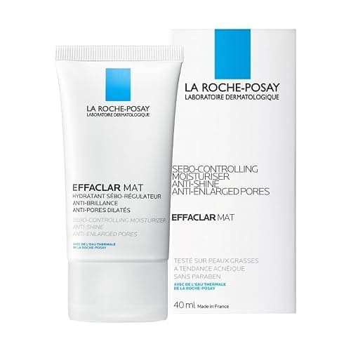 La Roche-Posay Effaclar Mat, Daily Moisturizer For Oily Skin, Visibly Reduces The Look Of Pores, Oil-Free Mattifying Moisturizer, Smooths Skin Texture, Non-Comedogenic & Dermatologist Tested thumbnail 11