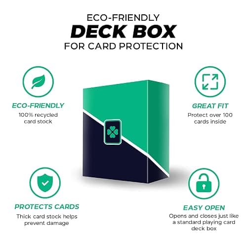 Starter TCG Bundle - 100 Cards Including 1 Guaranteed Ultra Rare, 9 Holos and LuckyLoot Deck Box thumbnail 5