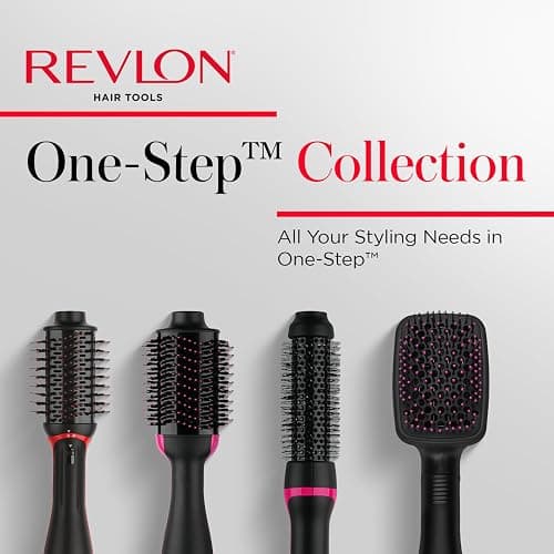 REVLON One-Step Volumizer Hair Dryer and Styler, for Less Frizz, More Shine, and Reduced Heat Damage for Salon Style Round Brush for Blowout, Black (Amazon Exclusive) - Black - 1.0 VOLUMIZER thumbnail 9