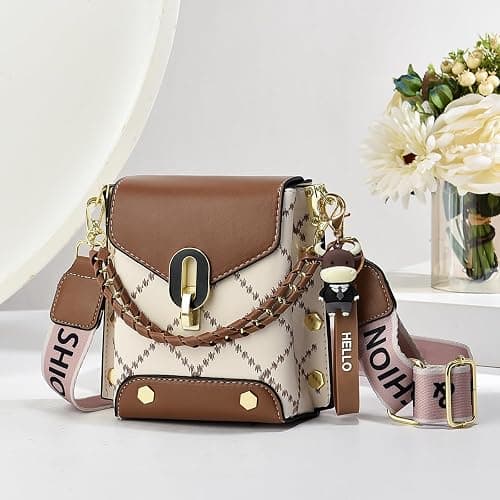 Xiaoyu Small Crossbody Bags for Women Fashion Cell Phone Purse Shoulder Handbags with Wide Strap thumbnail 2