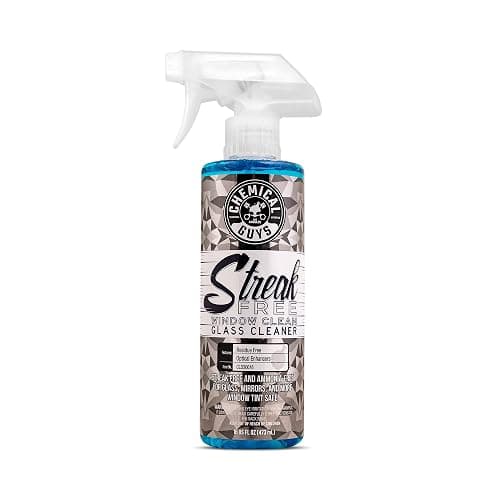Chemical Guys CLD30016 Streak Free Glass & Window Cleaner (Works on Glass, Windows, Mirrors, Navigation Screens & More; Car, Truck, SUV and Home Use), Ammonia Free & Safe on Tinted Windows, 16 fl oz - Image 1