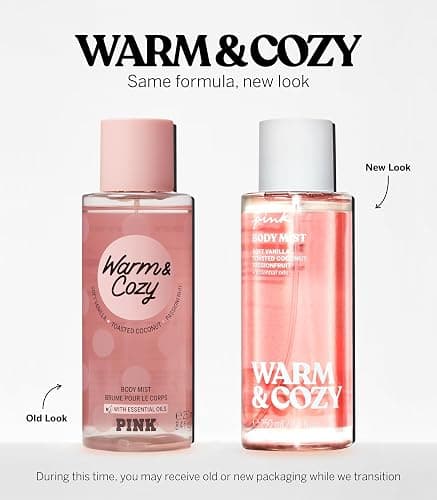 Victoria's Secret Body Fragrance Mist, Pink Warm & Cozy - 8.4 fl oz thumbnail 5