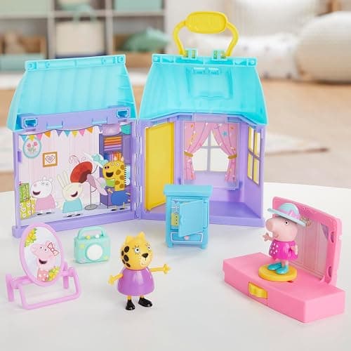 Peppa Pig Peppa’s Dance Party Playset with House, 2 Figures, 6 Accessories, Preschool Toys for Girls and Boys, Kids Gifts, Ages 3+ (Amazon Exclusive) thumbnail 6