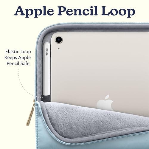 Vandel - The Original Puffy iPad Sleeve 9-11 Inch Tablet Sleeve, Blue i Pad Case for Women and Men, Cute iPad Air Pouch, 9 10 Inch, 11 Inch Bag thumbnail 5
