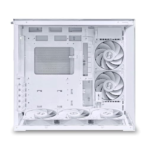 Lian Li O11 Dynamic Mini V2 Flow MidI-Tower Case - White thumbnail 3