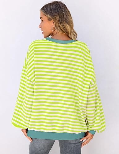 UEU Striped Crewneck thumbnail 5