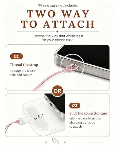TRBR Star Phone Charm Wrist Strap, Beaded Lanyard Wristlet Chain, Anti-Theft Bracelet Strap for iPhone & More Cases thumbnail 6