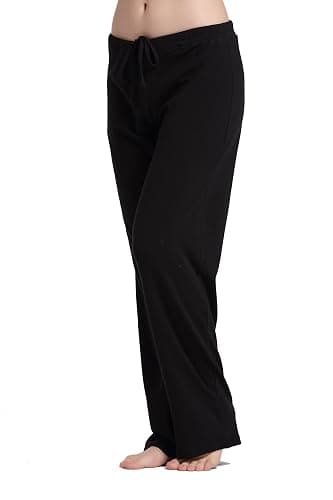 CYZ Womens Casual Stretch Cotton Pajama Pants Simple Lounge Pants thumbnail 2