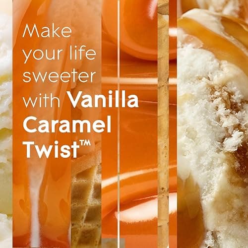 Glade PlugIns Refills Air Freshener, Scented and Essential Oils for Home and Bathroom, Vanilla Caramel Twist, 3.35 Fl Oz, 5 Count thumbnail 4