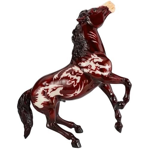 Breyer Traditional Series | Beowulf | 2024 Halloween Horse | Glow in The Dark | Horse Figurine | Model #B-TR-10118 thumbnail 2