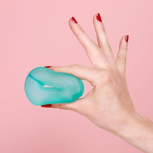 SPEKS Gump Loop | Glass | Ultra Soft Squishy Fidget Toy for Adults & Teens | Palm Sized Fun Stress Relief & Desk Toy | Squeezable Memory Loop with Gel Filling thumbnail 7