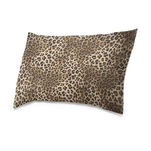 Linomo Throw Pillow Cover 20x30 inch, Leopard Print Decorative Pillow Cases Cushion Cover for Couch Sofa Bed Home thumbnail 3